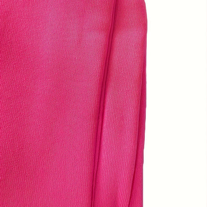 Close-up of Ciao Cult Women’s Straight-Leg Pants in rose red, showing side pocket design detail.